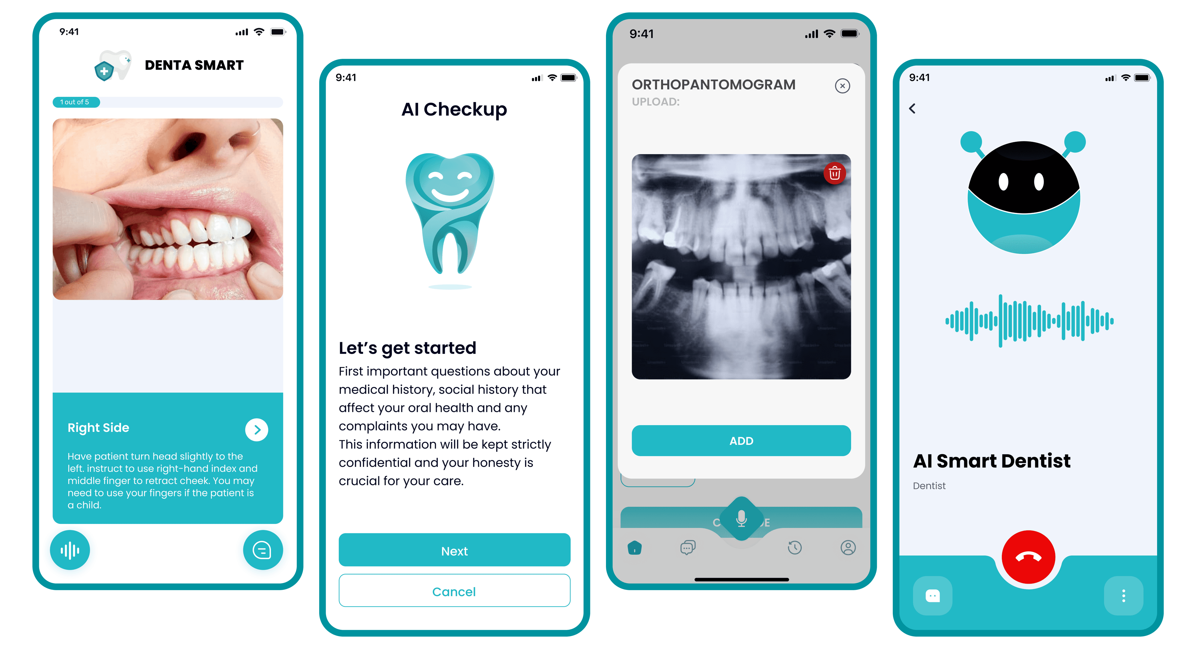 DentaSmart App Hero - AI dental care application
