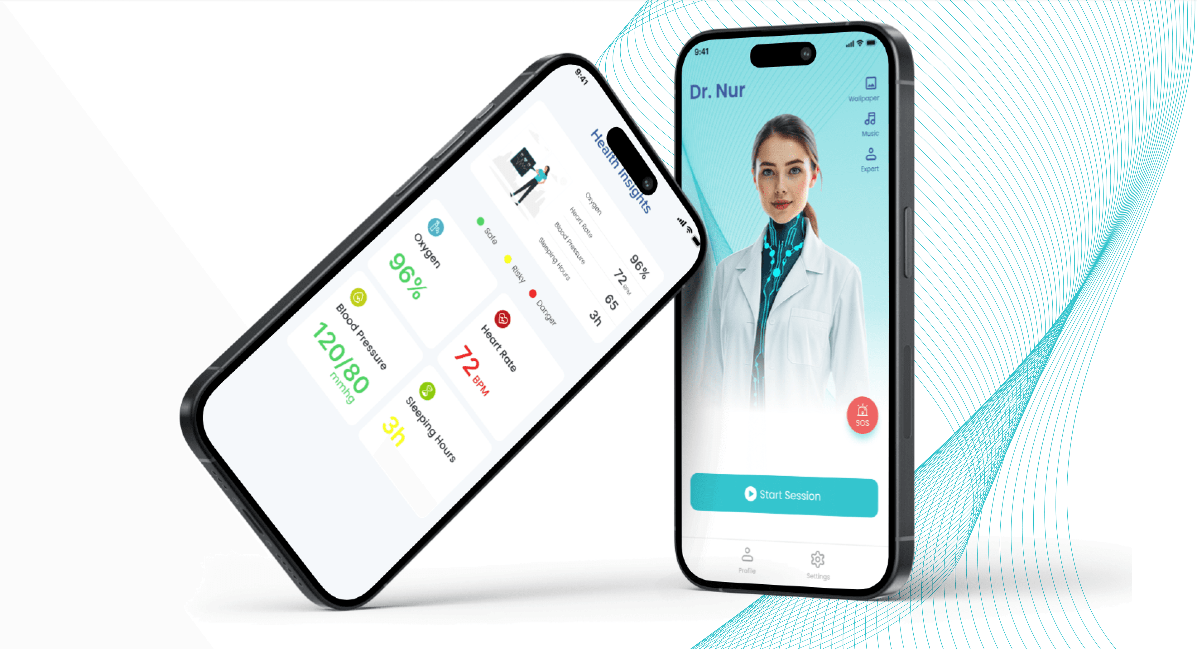 Dr. NUR AI - AI-Powered Mental Wellness App Hero
