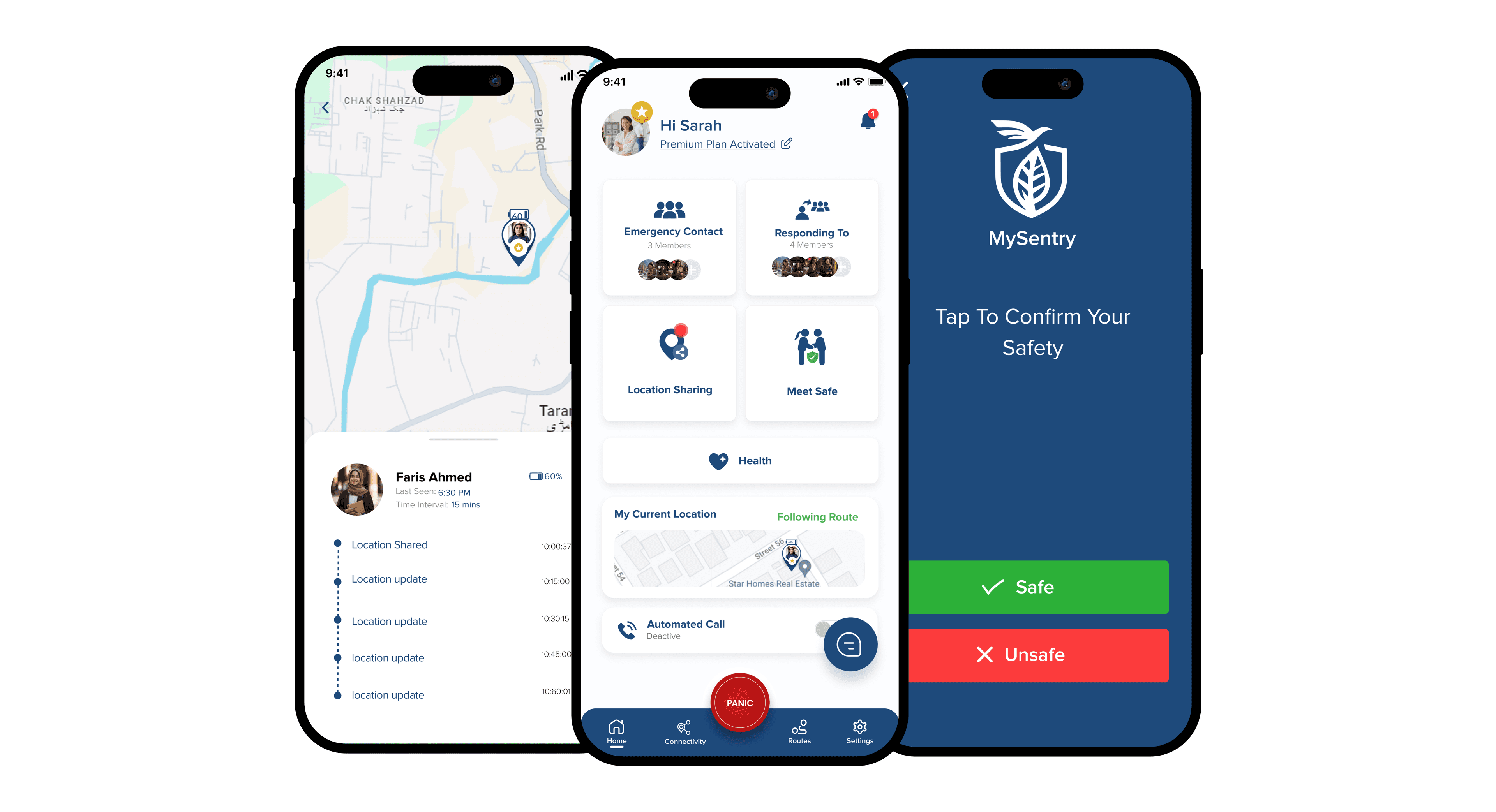 MySentry App Hero - Employee safety companion platform