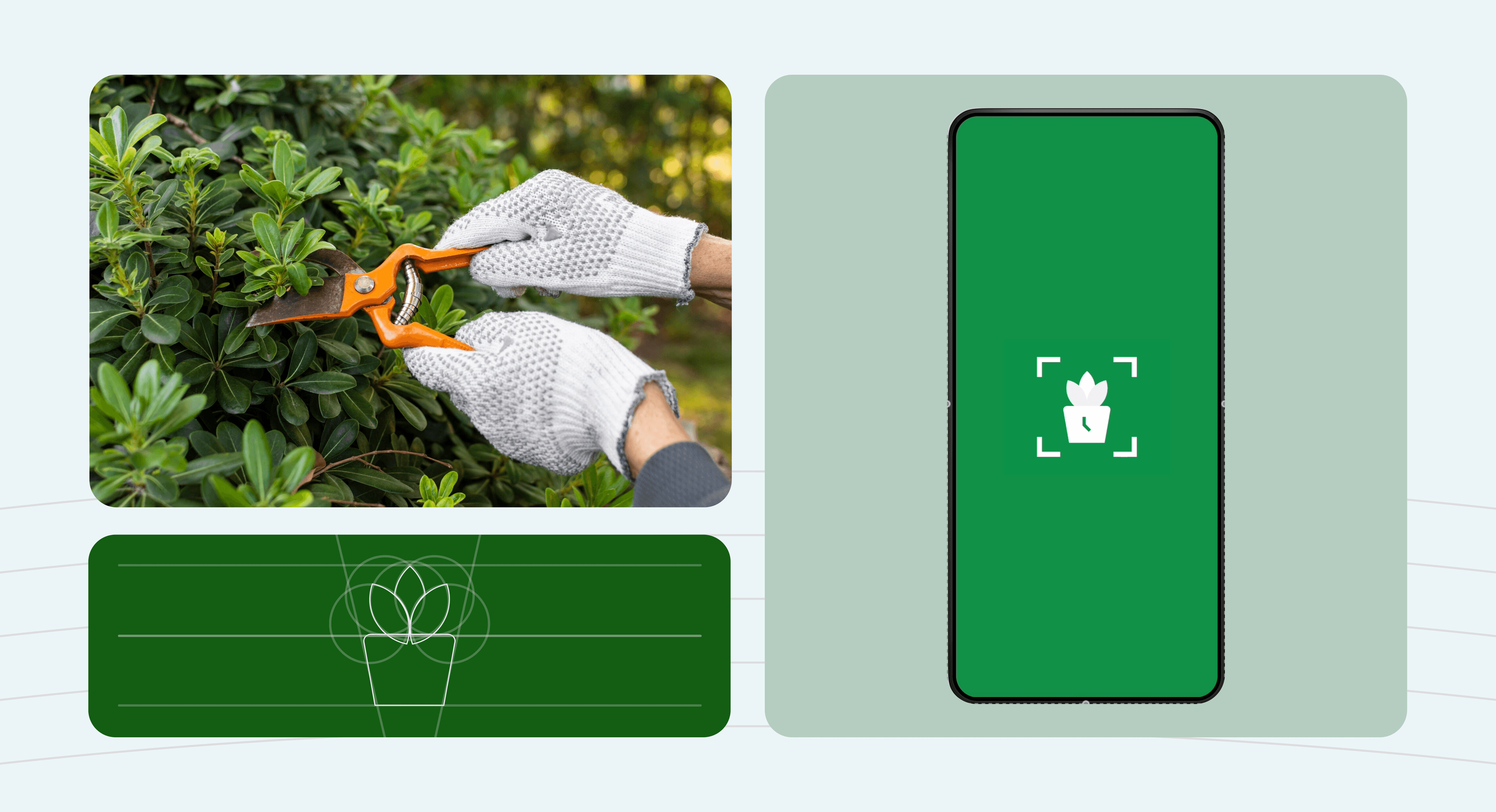PlantPort App Hero - Plant care assistant platform