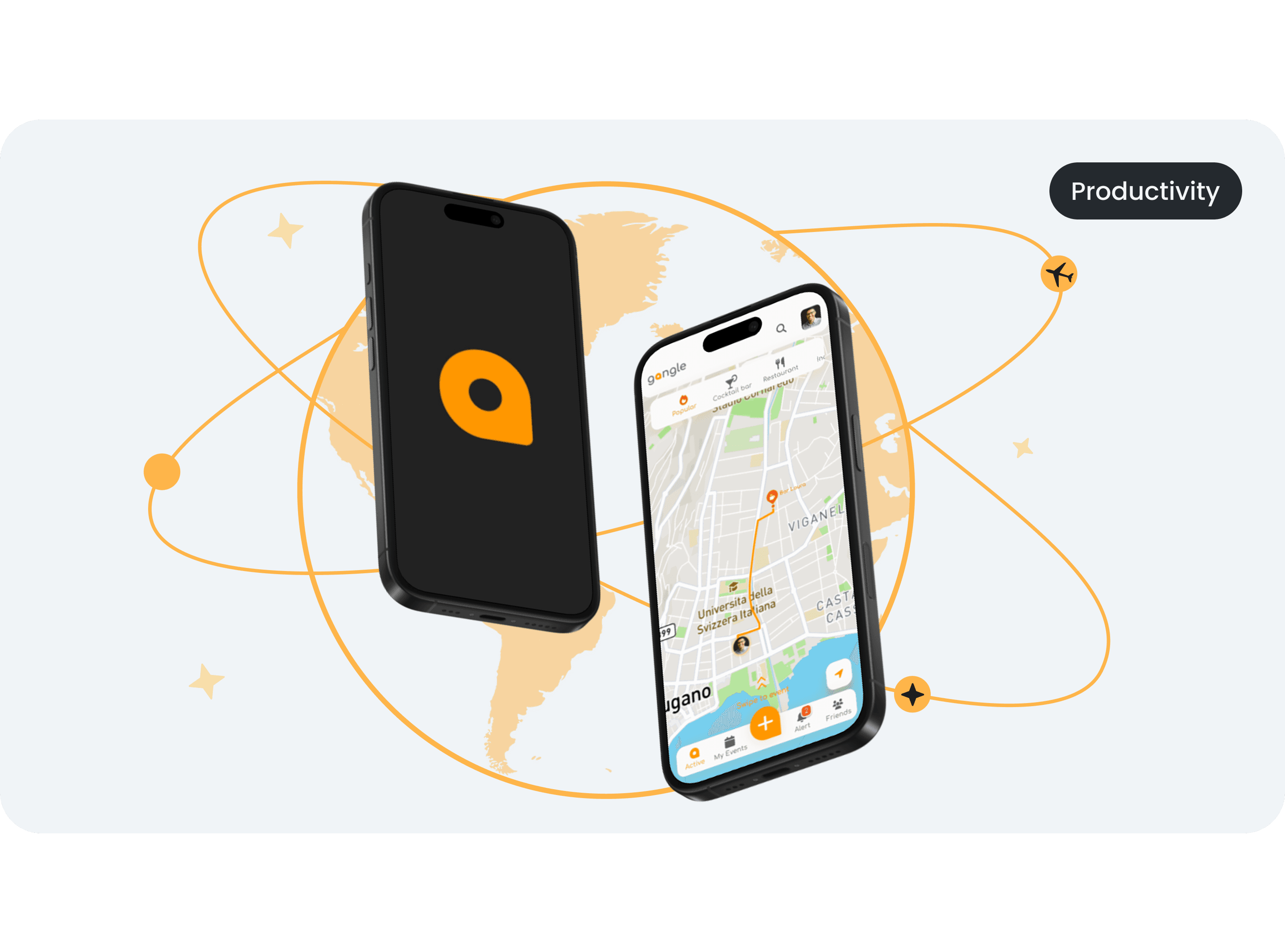 Gangle / App project showcase