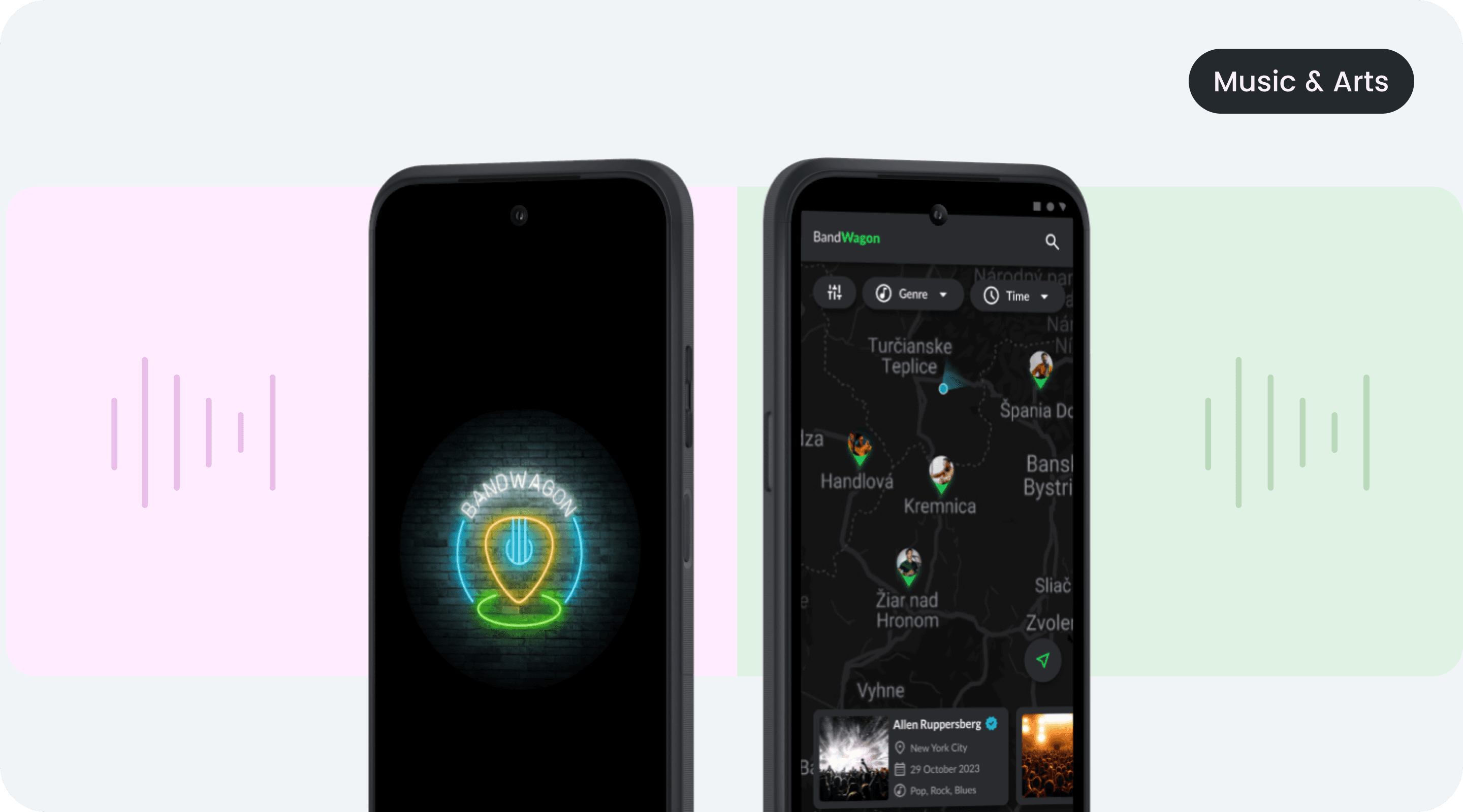 BandWagon / App & Web project showcase