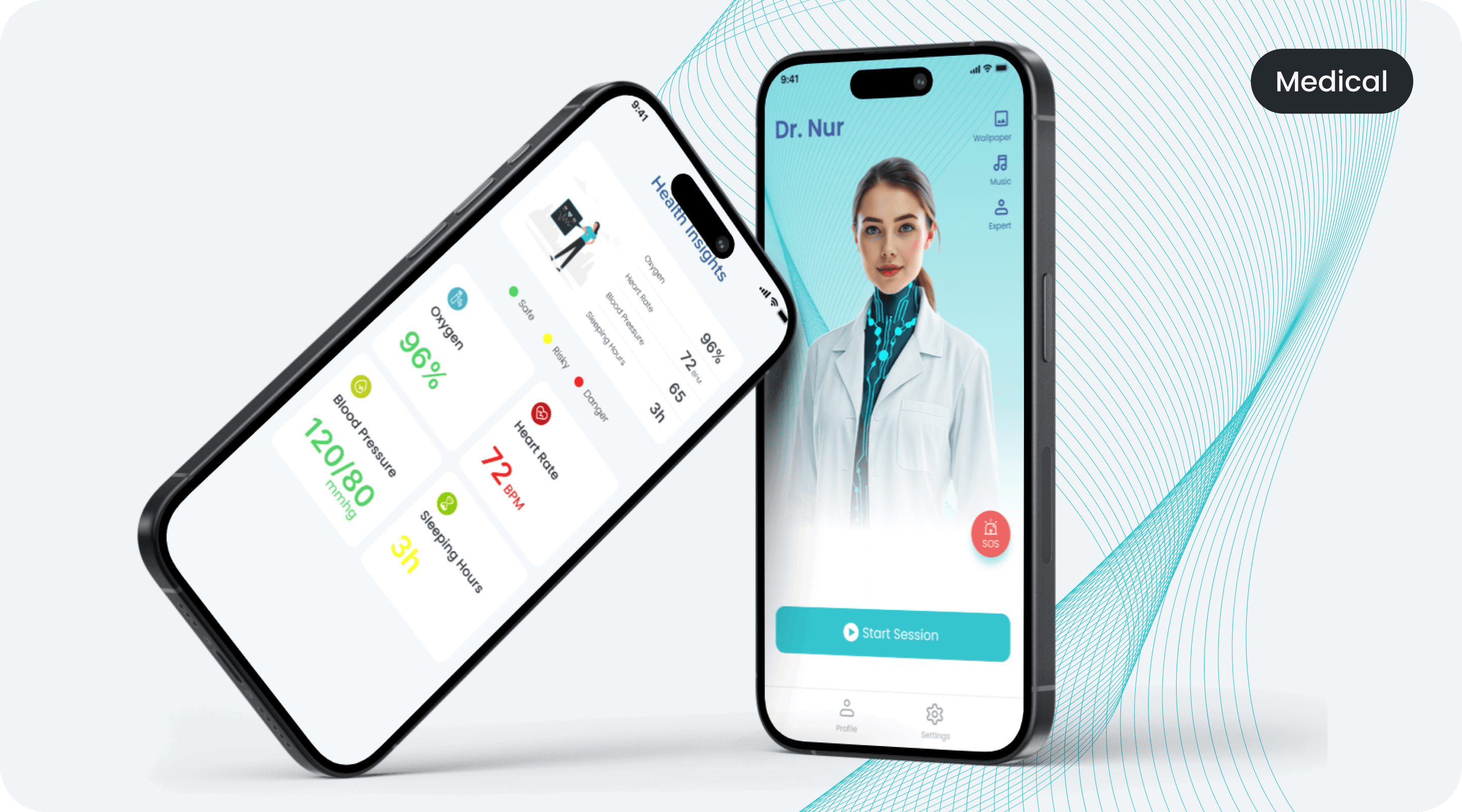 Dr Nur AI / App project showcase