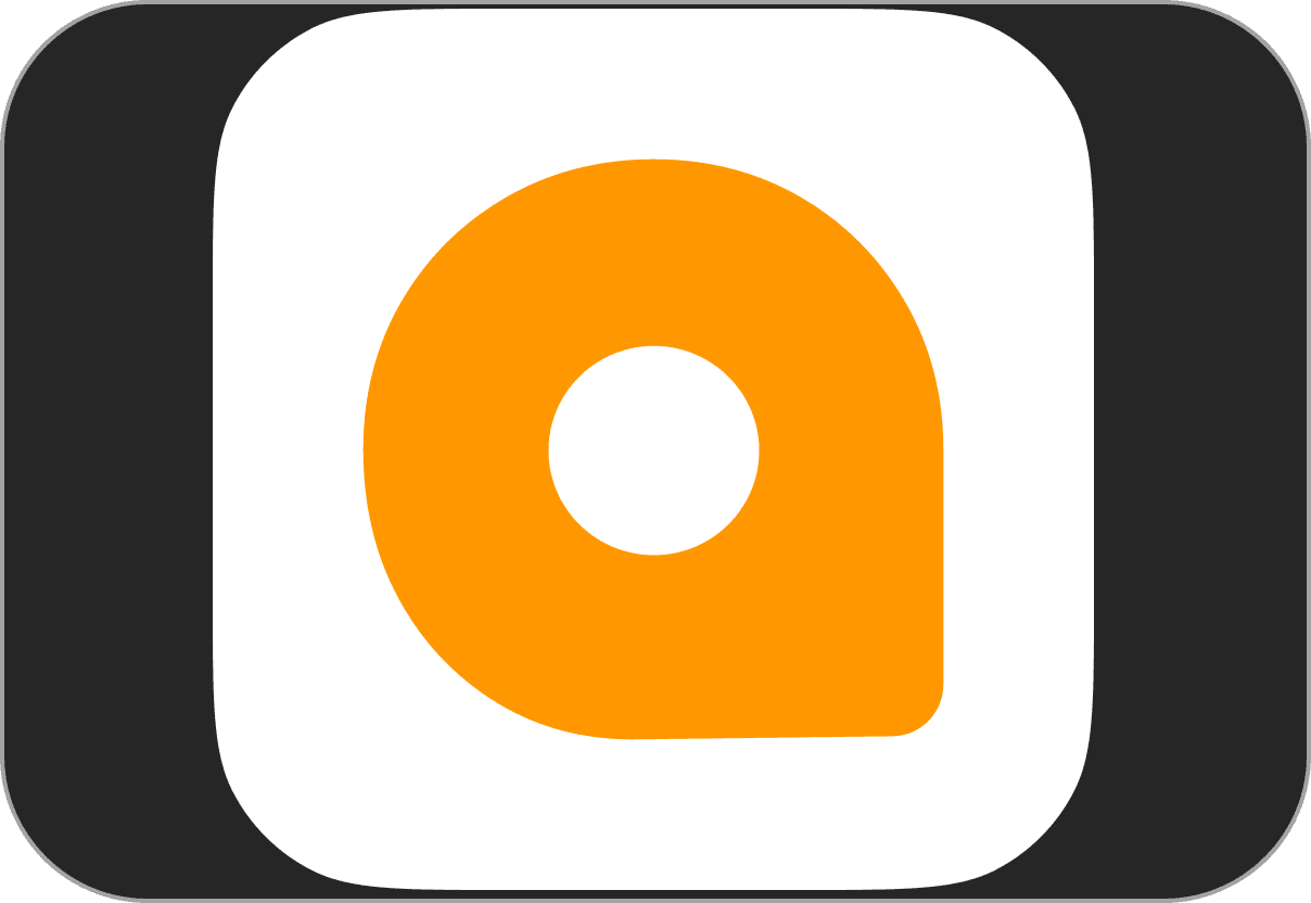 Gangle app interface - yellow point feature