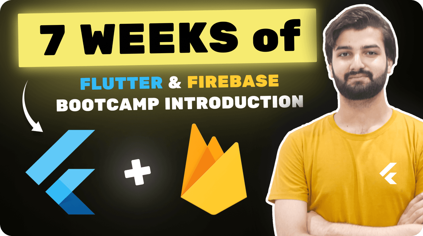 7 Weeks Flutter & Firebase Bootcamp - Flutter course thumbnail